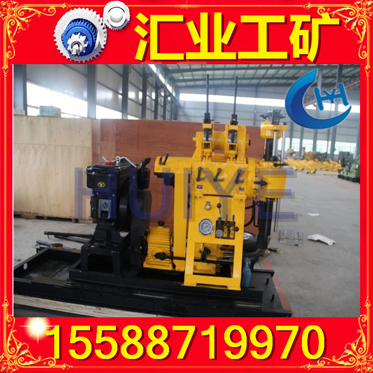 汇业180钻井机 水井钻机/小型打井机/钻机/轻便液压钻井机