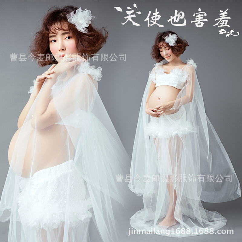 2017展会新款孕妇摄影服装/孕妇写真拍照服/影楼孕妇孕味十足