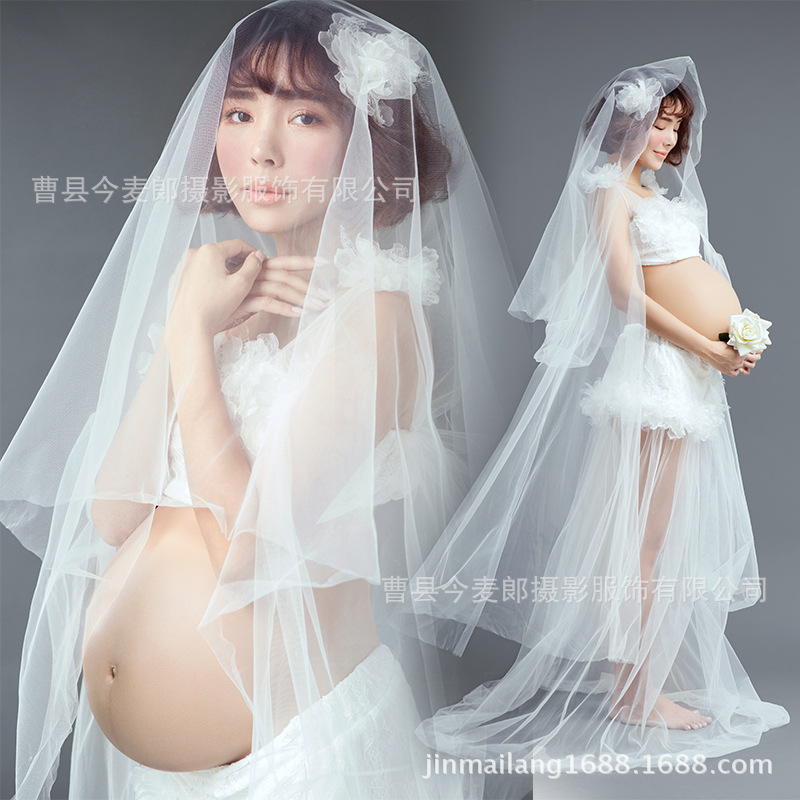 2017展会新款孕妇摄影服装/孕妇写真拍照服/影楼孕妇孕味十足