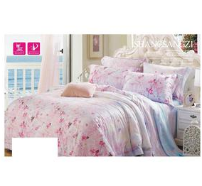 供应 典典润成 尚桑子尊享天丝护肤四件套 S7-200-52（十里桃香） 价格电议