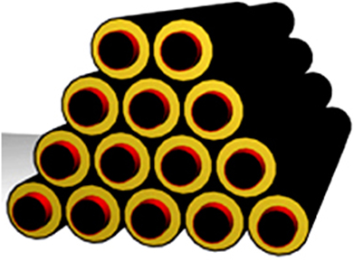 钢套钢直埋式复合保温管