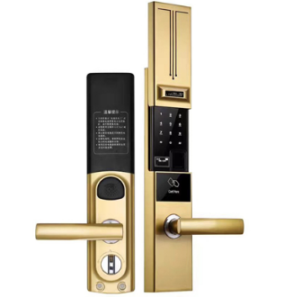 滑盖1718H指纹密码锁