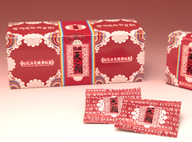 红花浴足健康红盐