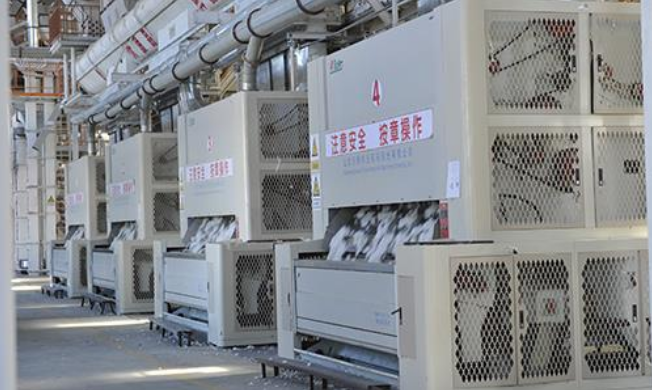 MY171-17型锯齿轧花机