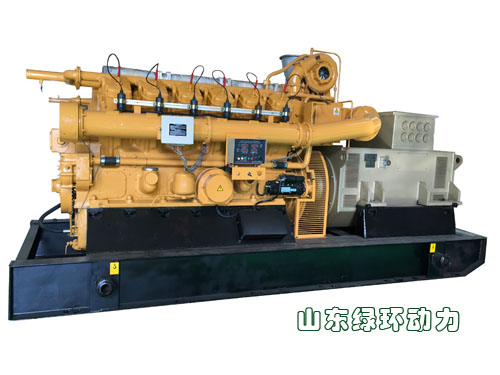 绿环700KW沼气发电机组