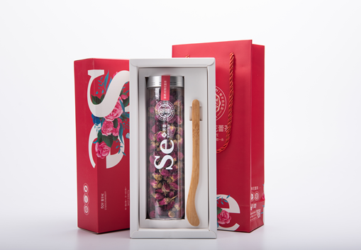 富硒玫瑰花蕾茶