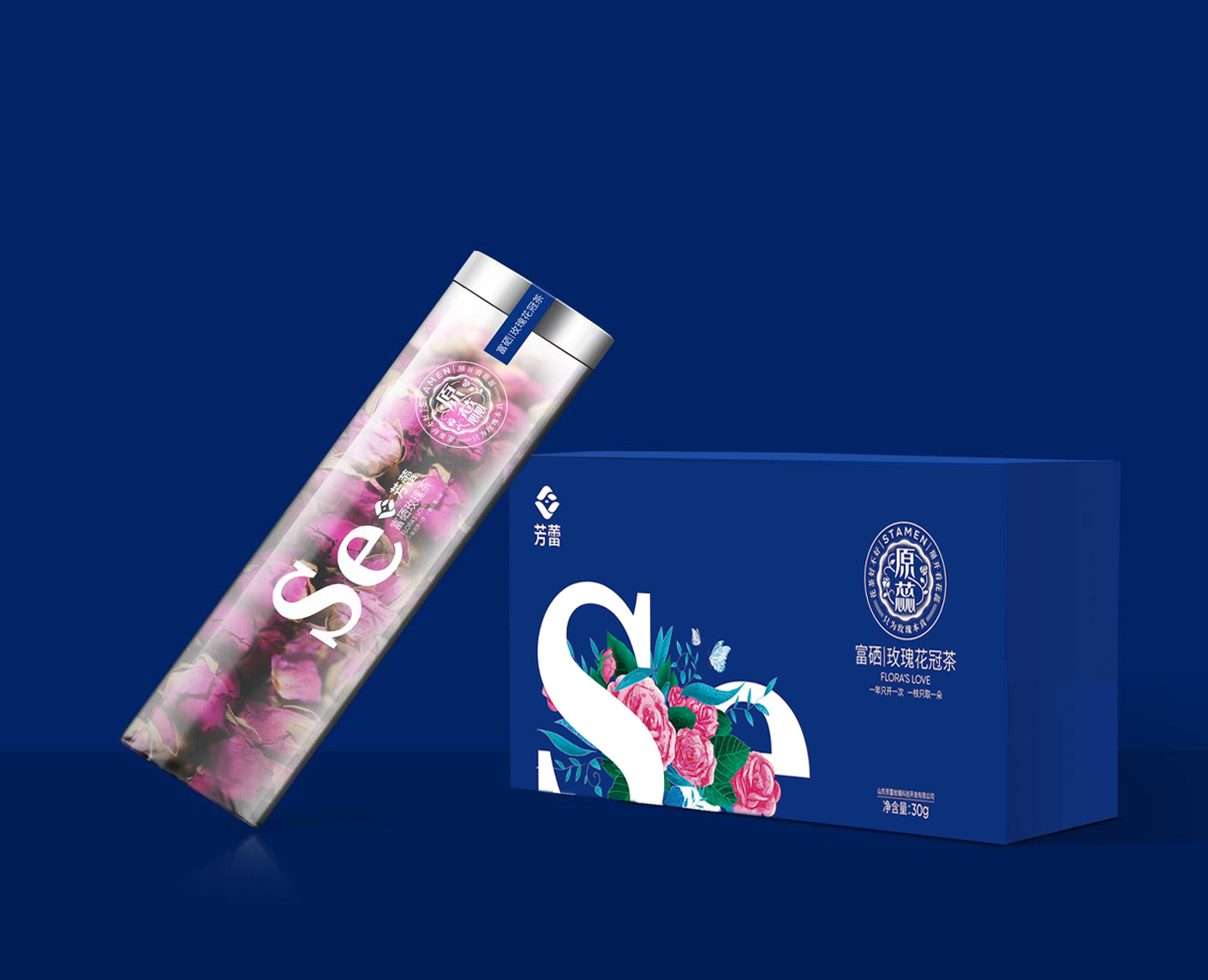 芳蕾富硒玫瑰花冠茶（原蕊）