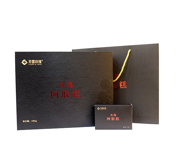 玫瑰阿胶糕（黑礼盒装）