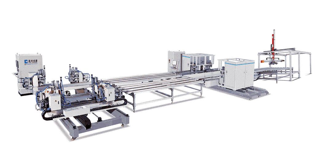  高效焊接清理生产线