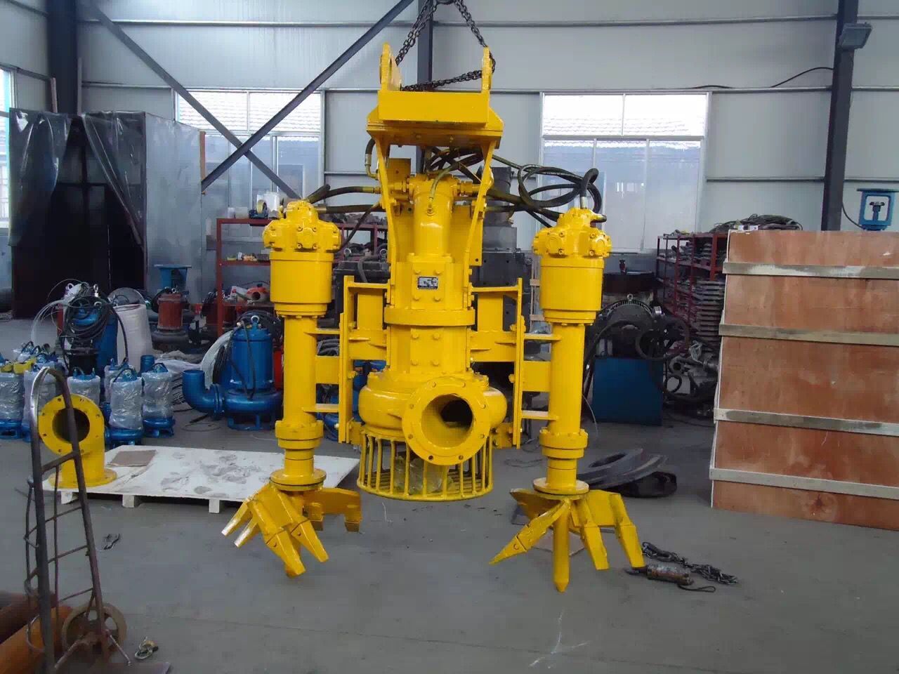 YSQ带搅拌器液压泥砂泵