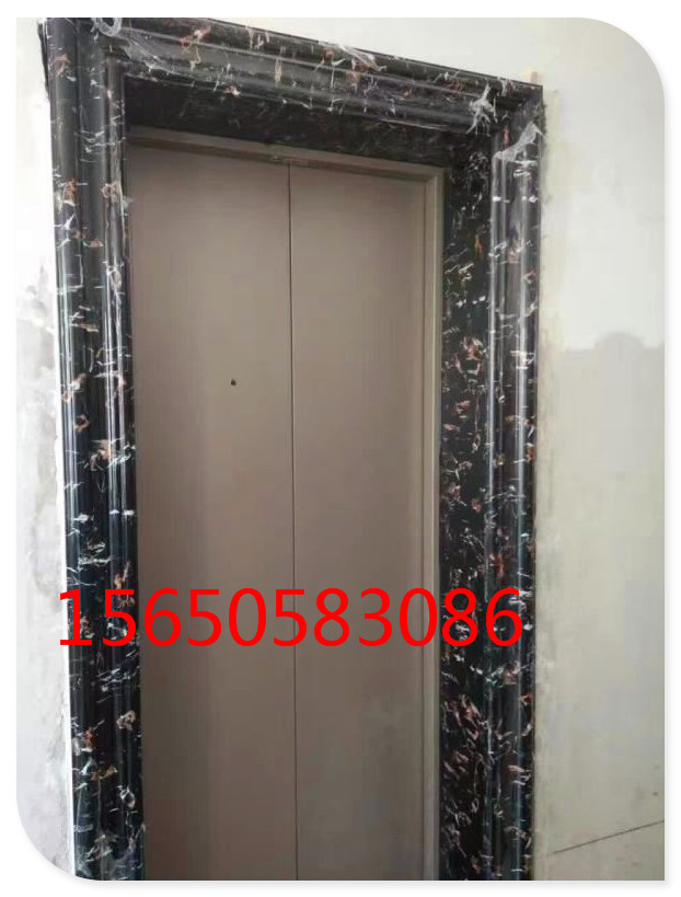 小黑金花电梯门套