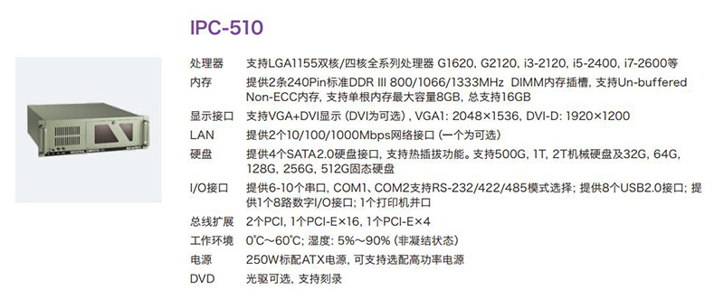 4U标准上架式工控机