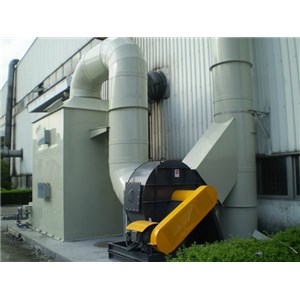 供应 山东废气处理设备厂家 直立方式洗涤塔